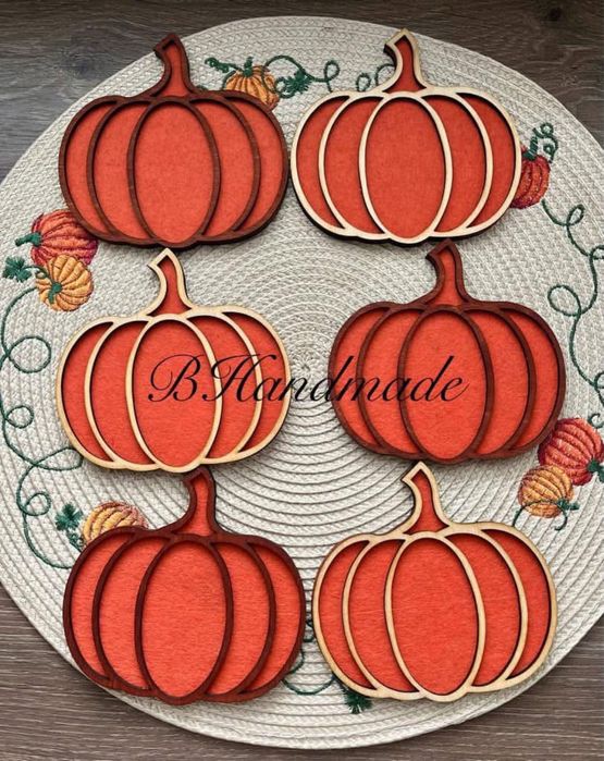 Дървени подложки за кафе/чай/основно ястие