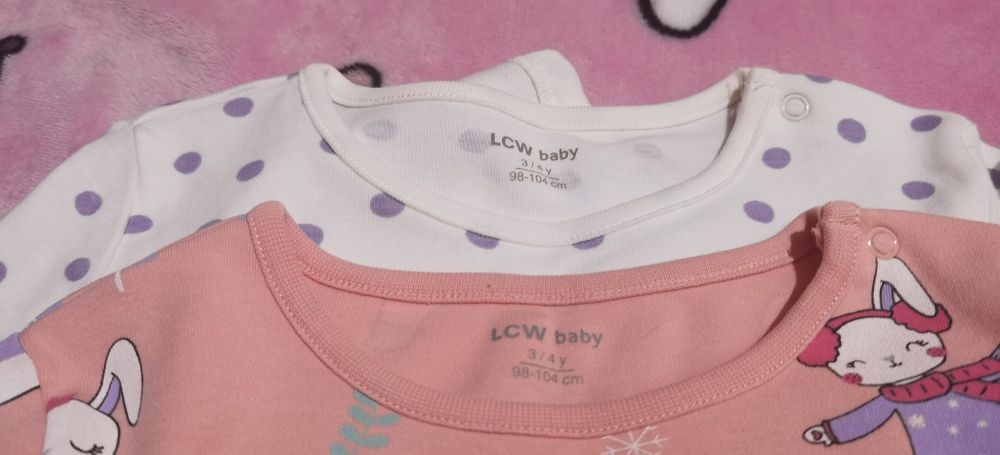 Боди с дълъг ръкав 98/104