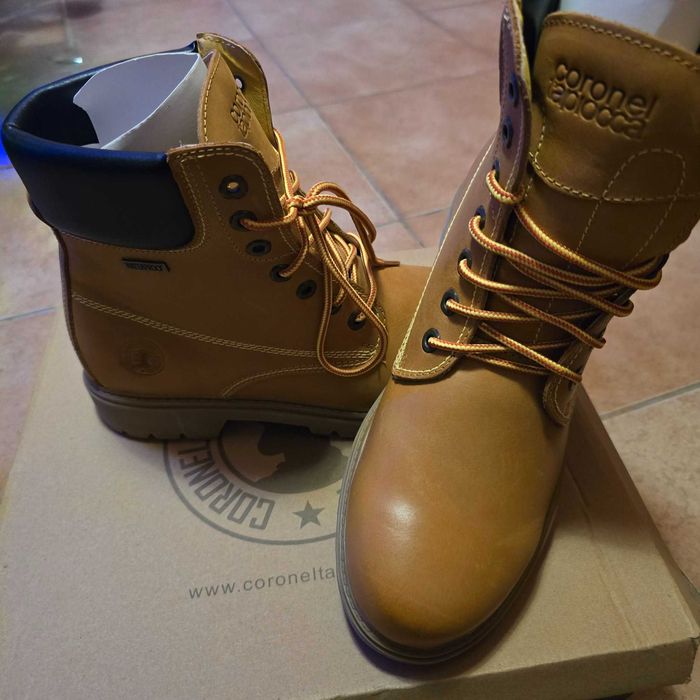 Bocanci Piele Barbati