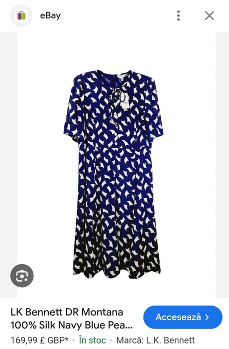 Rochie din matase L-XL