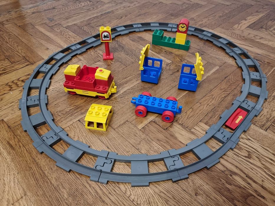 Tren lego duplo 2741, trenulet cu sine vintage
