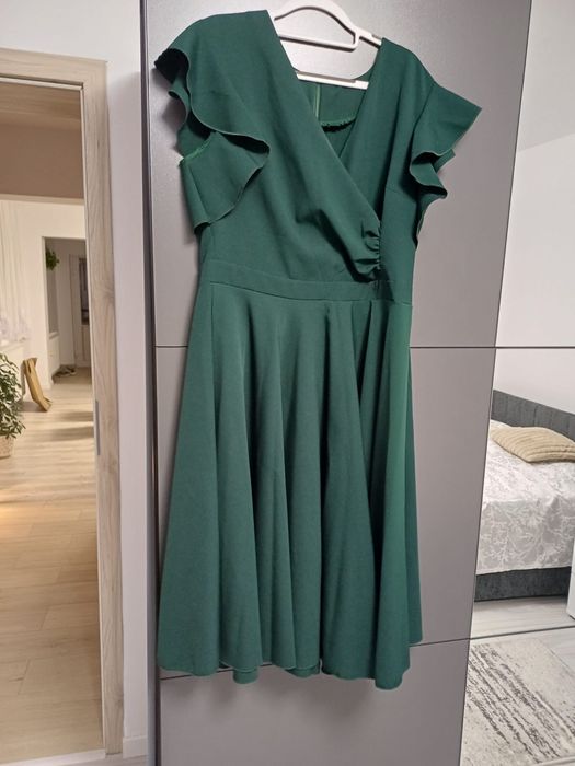 Rochie verde lejera