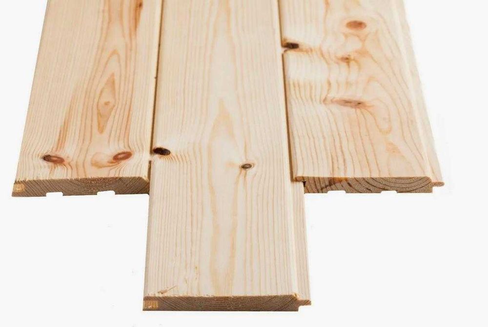 Вагонка сосна, размер 12,5х96(88)х2000мм НС