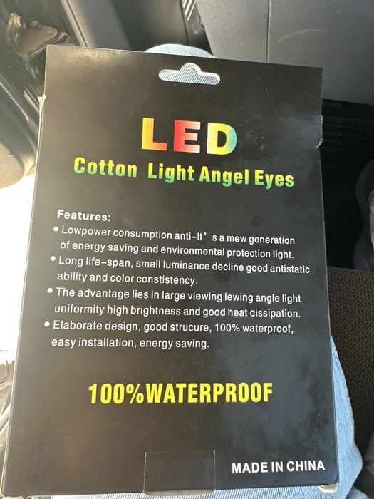 Рингове angel eyes led