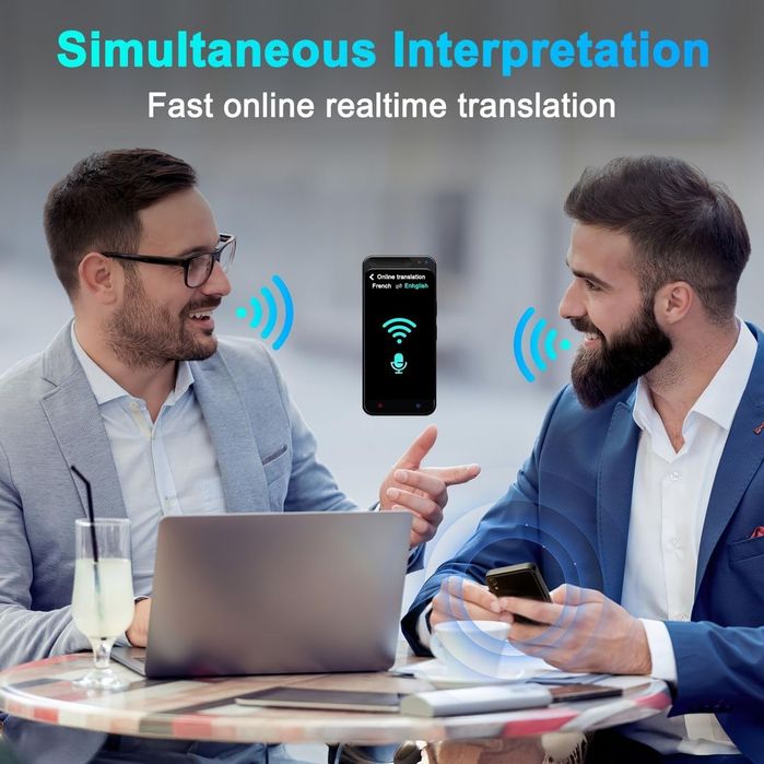 Dispozitiv Traducător AI 138 Limbi – Ecran de 4,1 Inch
