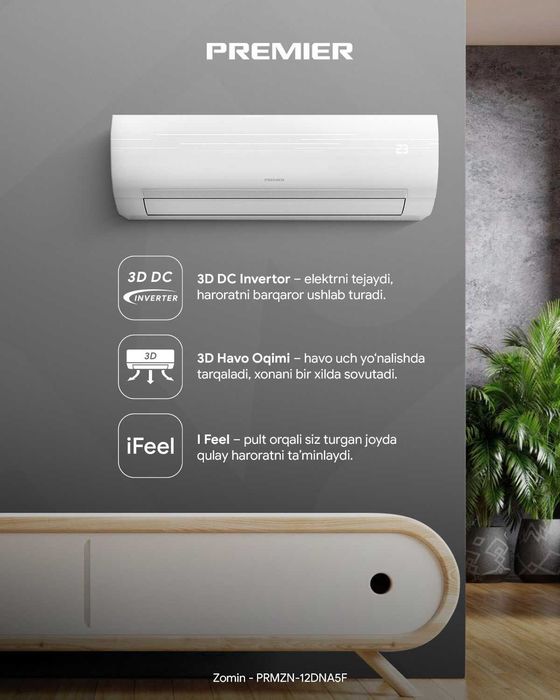 Кондиционер PREMIER! Арзон нарх! Kondisioner PREMIER! Ishonchli Savdo!