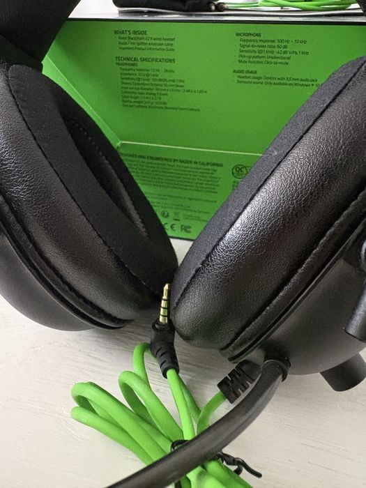 Căști Gaming Razer BlackShark V2 X – Cutie completă / Stare impecabilă