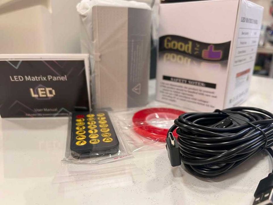 Светещ панел RGB - 59 x 12 cm LED Matrix Pixel ПРОМО !