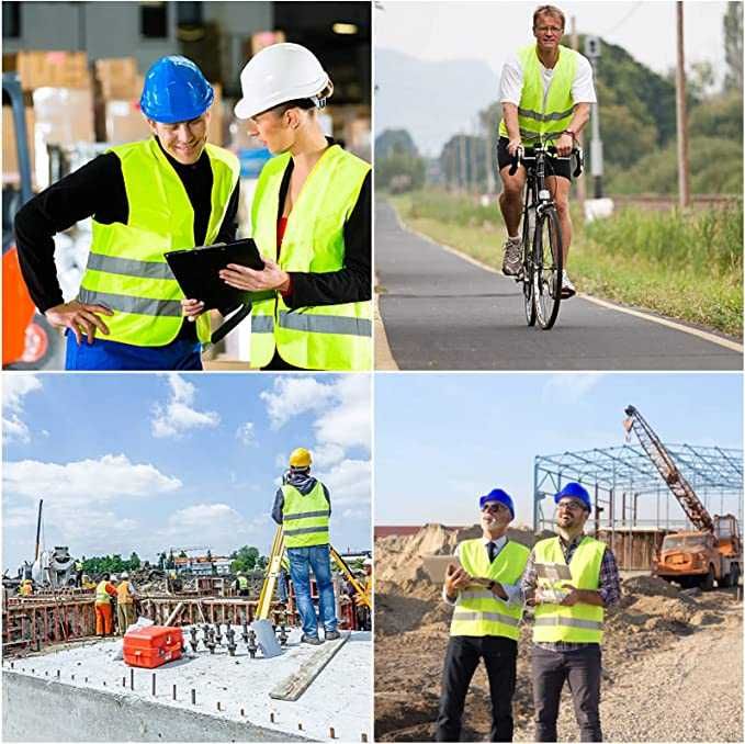 НОВИ! Светлоотразителна жилетка XL