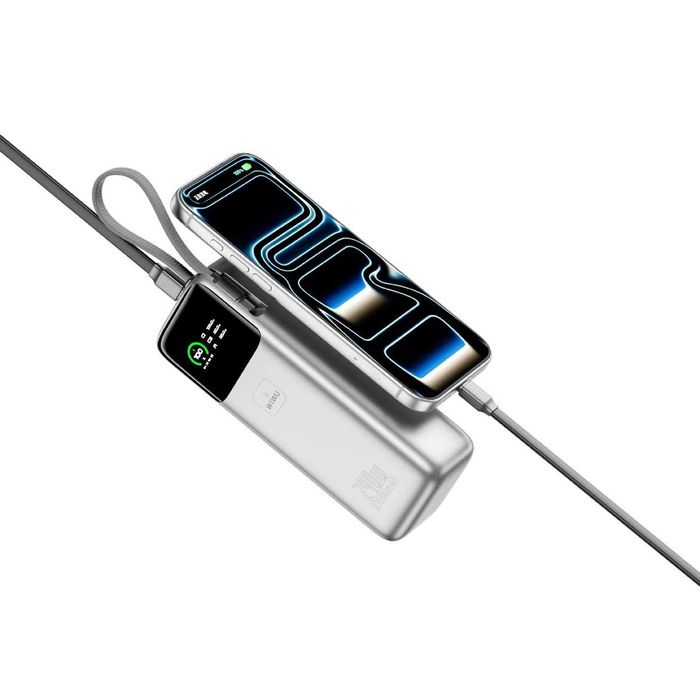 240W 27000mAh  WiWU Power Mega повербанк. Есть доставка