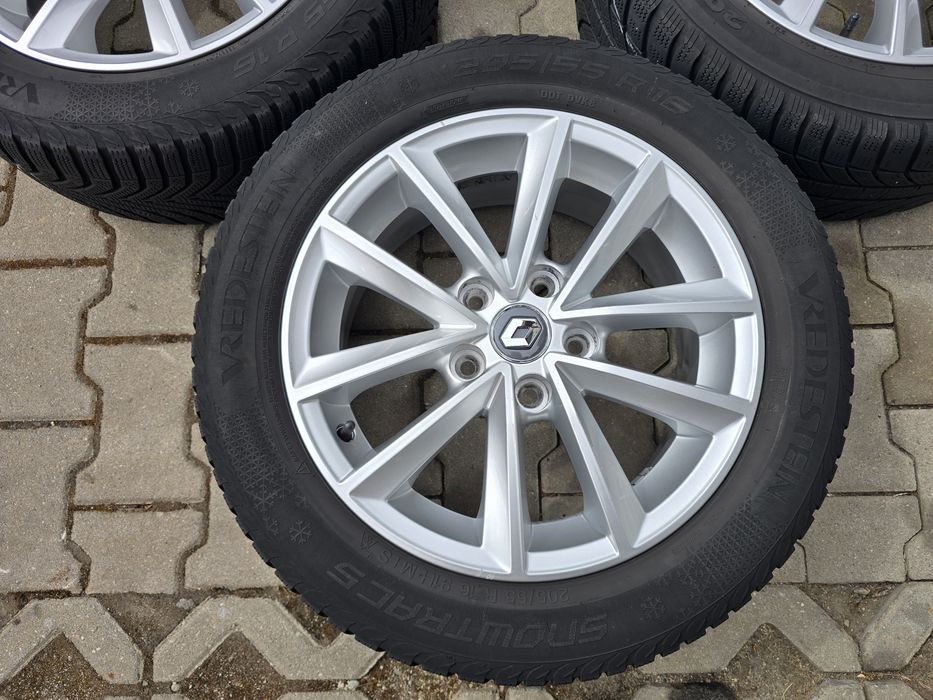 Set Jante Aliaj Originale Renault 16" cu senzori de presiune Megane Talisman Captur  Kadjar, Mazda, Kia, Hyundai 5x114.3