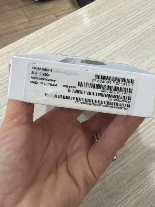 Telefon Samsung A57 5G Awesome Icyblue - 128GB/8gb Ram Dual sim - NOU/Sigilat - Garantie 2 ANI !!!