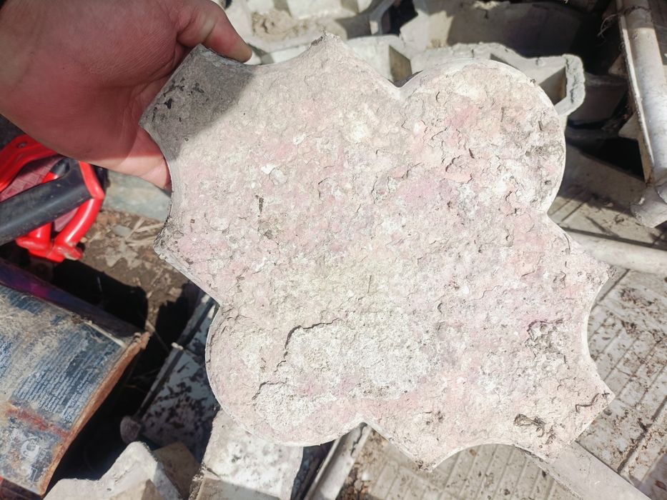 Форма брусчатки калып