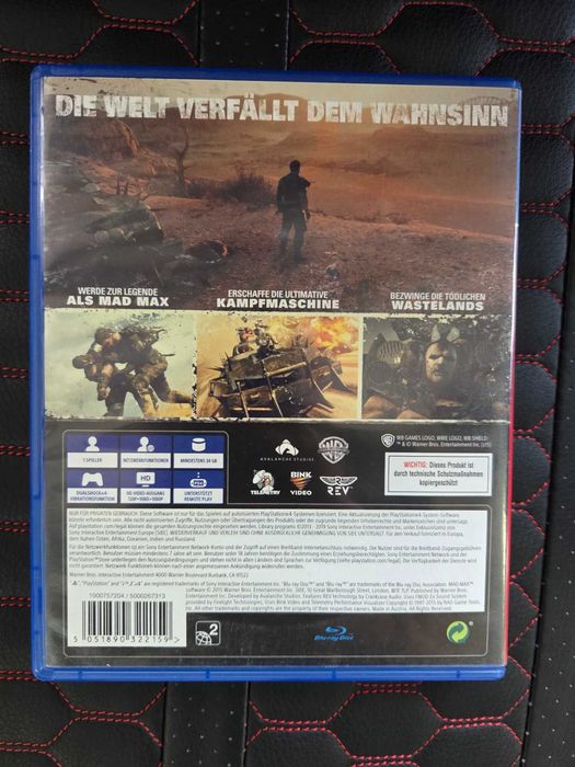 Играта Mad Max (PS4)
