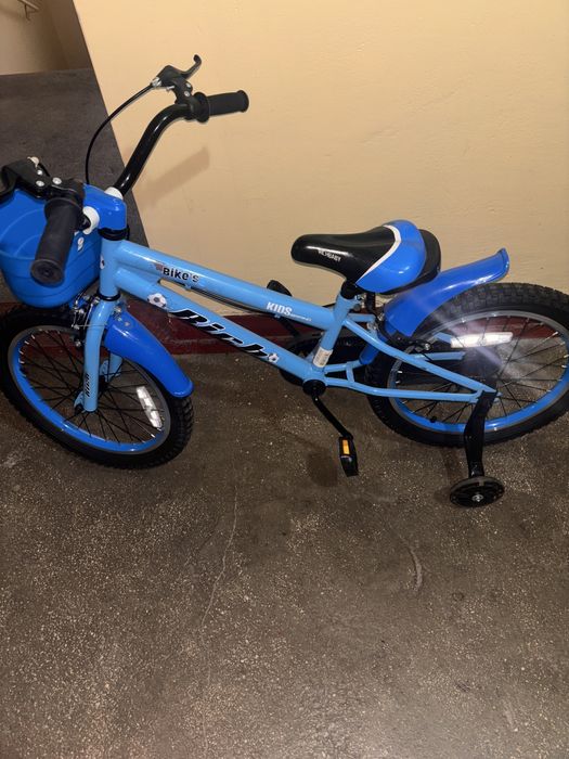 Bicicleta copii albastra