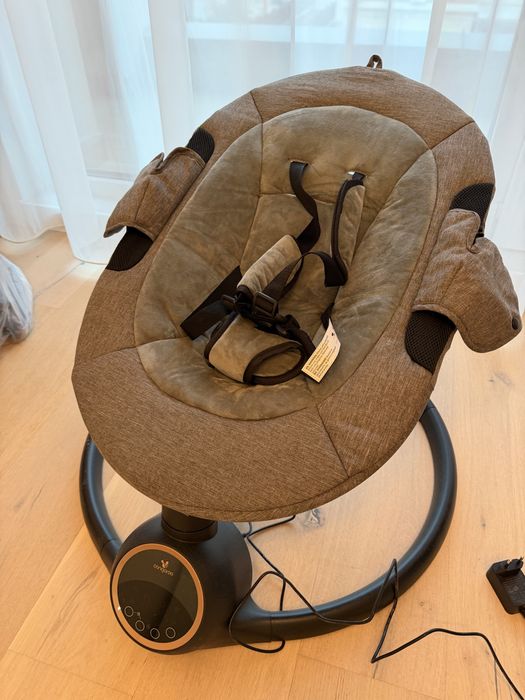 Електрическа люлка Cangaroo - Prestige, тъмносива