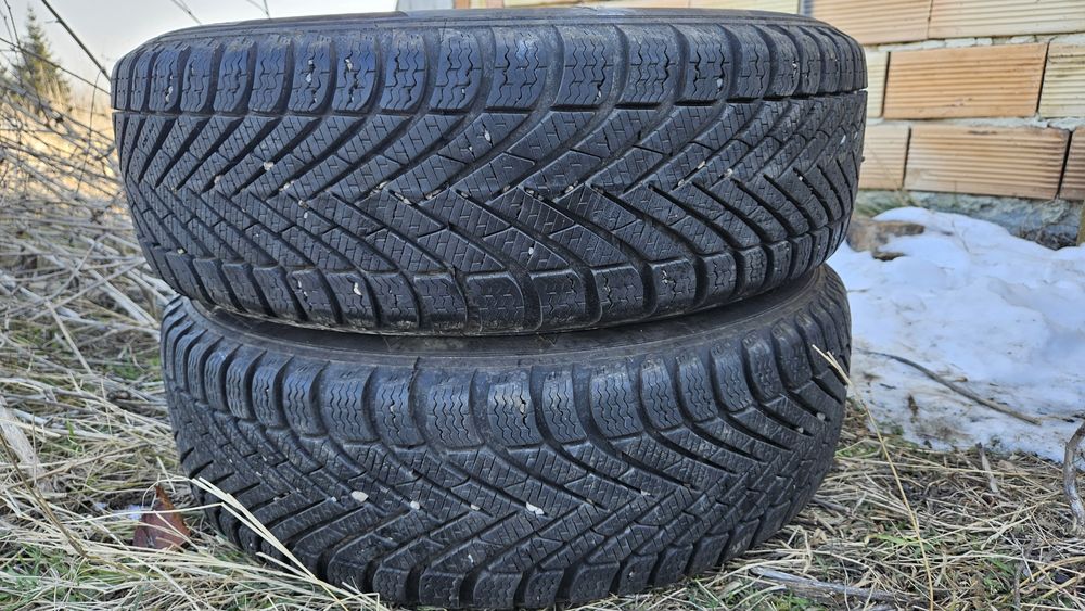 2бр като нови гуми 185 60 15 пирели