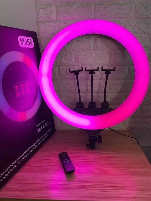 Кольцевая Лампа RGB 54 см + Штатив + Пульт