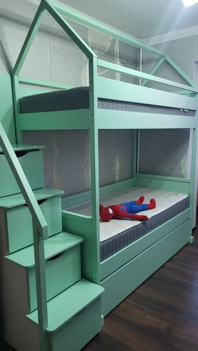 Кровать двухярустная детская