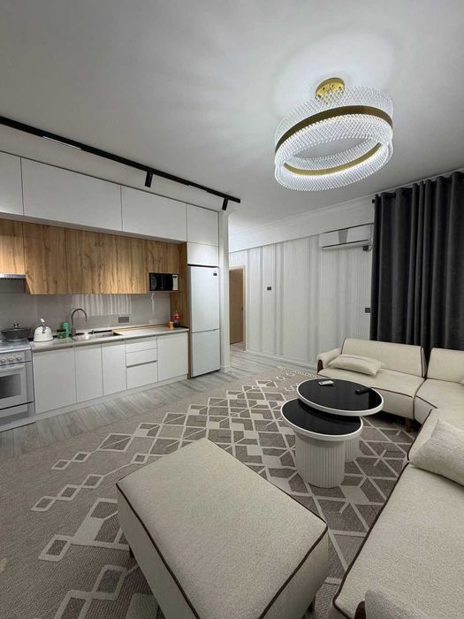 ЖК Zarafshan City 2 комнатная 50м2 Евроремонт под ключ Ор-р Piramit
