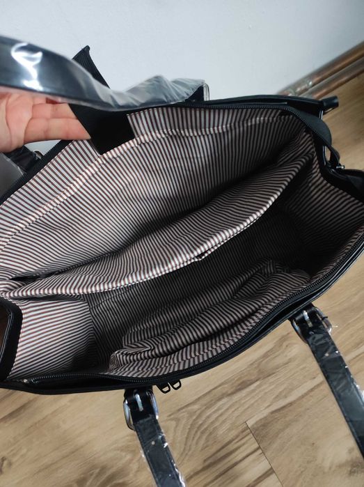 Geantă NOUĂ Matein, laptop 15.6”, mâncare