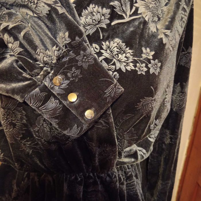 Bluză elegantă damă din catifea Mohito