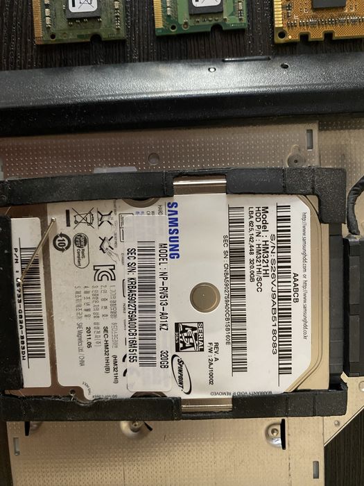 ОЗУ Процессор HDD