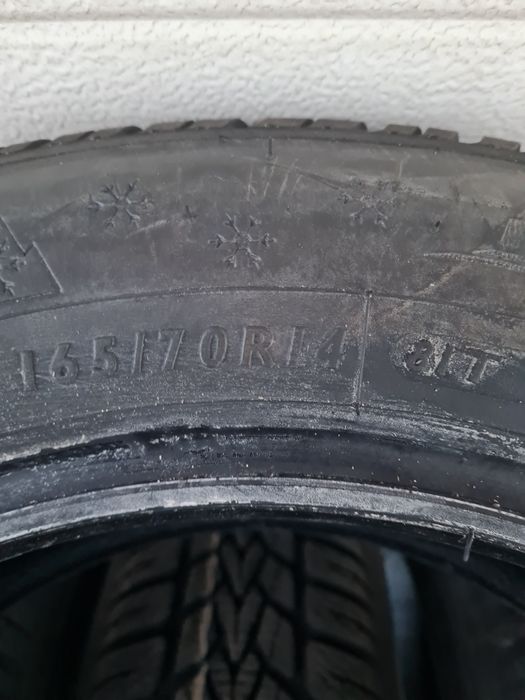 Нови зимни гуми 4 броя DUNLOP WinterResponse2 165 70 R14