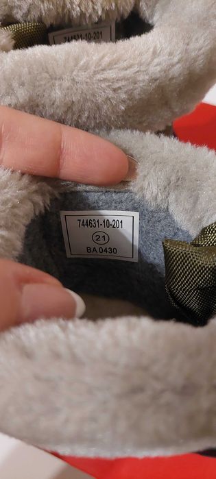 Непромокаеми детски боти Kickers Kids, с подплата от еко пух