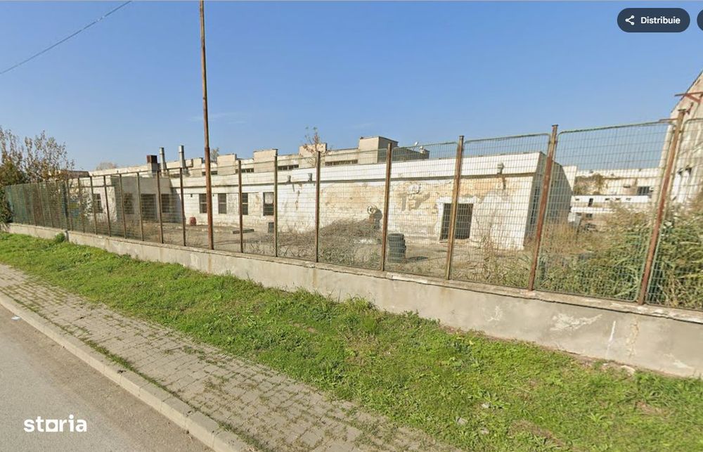 Vand Teren Curte Betonata 200Mp + Hala 150 Mp