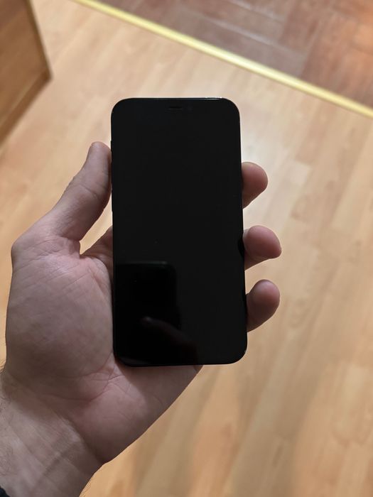 iPhone 12 mini 64GB Black + оригинален кожен калъф и картхолдер