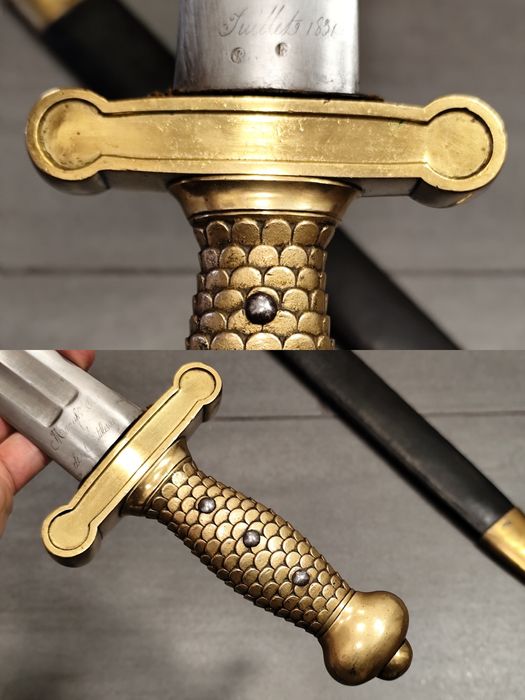 Пехотен Меч / Тесак / Гладиус / France 1831г.