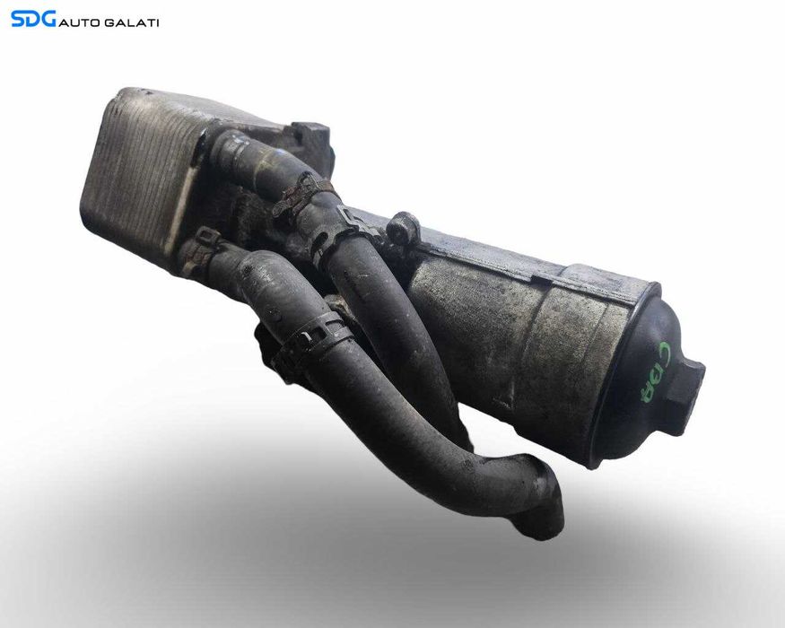 Carcasa Filtru Ulei cu Termoflot Racitor Ulei Seat Altea 5P 1.9 TDI BJB BXF 2004 - 2015 Cod 045115389H [A0224]
