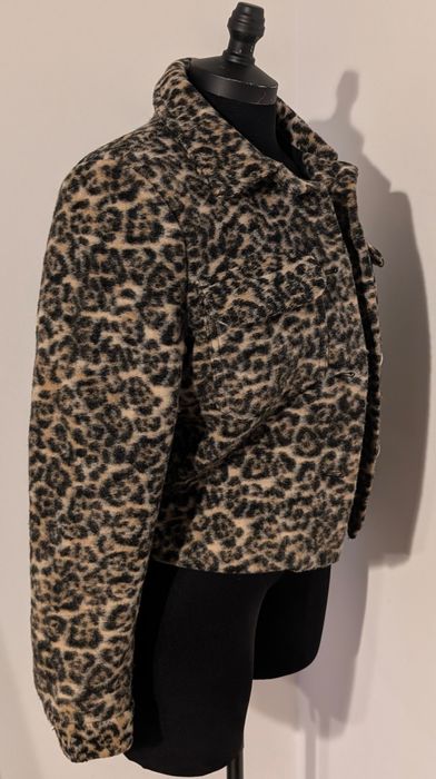 Jachetă animal print – statement, elegantă,Mărimea S-M