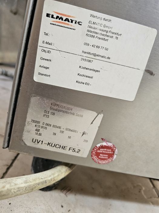 Професионален парен казан супник