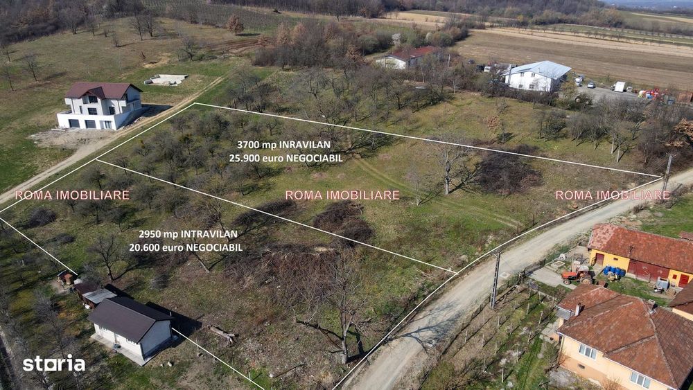 Teren intravilan Berchez 3700 mp+ 2950 mp Utilități 700€/ar NEGOCIABIL