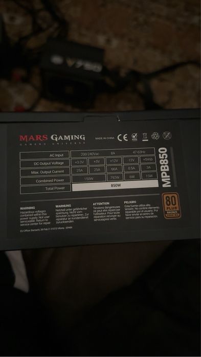 Sursă de 550w 80plus bronz