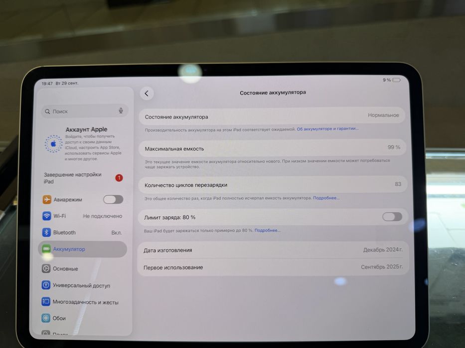Ipad pro m4 256/8