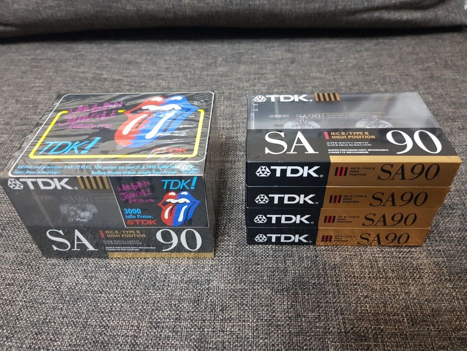 Casete audio TDK SA-90/type II
