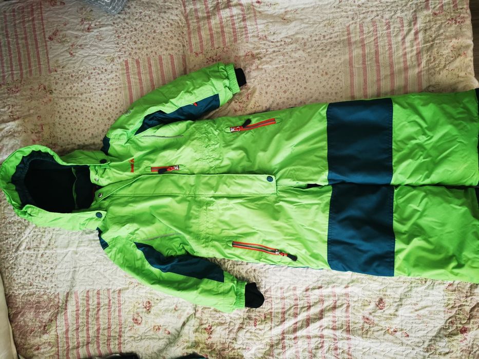 Combinezon overall iarna copii mărimea 104/110, 4-5 ani, fete/baieti