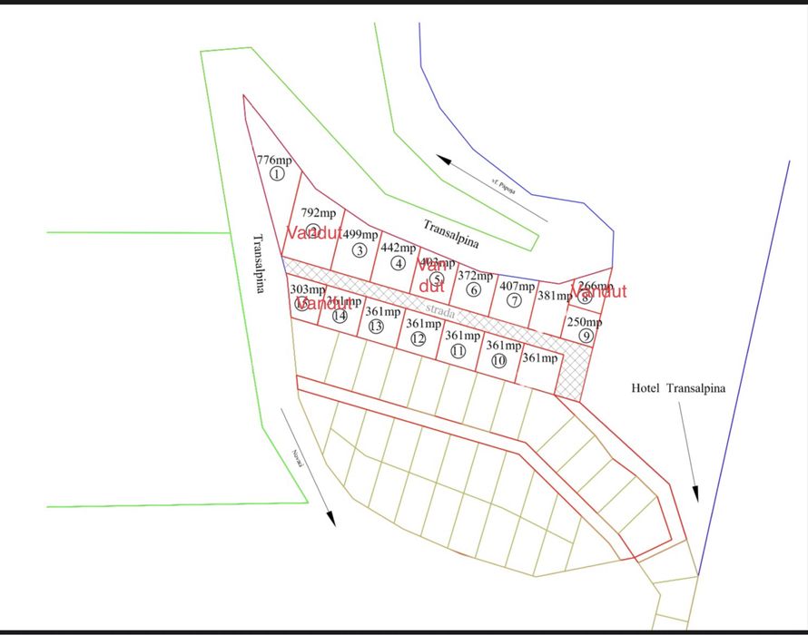 Parcele-Teren Ranca proprietate