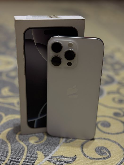 Продам iPhone 16 Pro Max 256GB White Titanium EAC