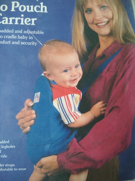 Кенгуру - сумка, рюкзак из джинсовой ткани . Новый, в упаковке