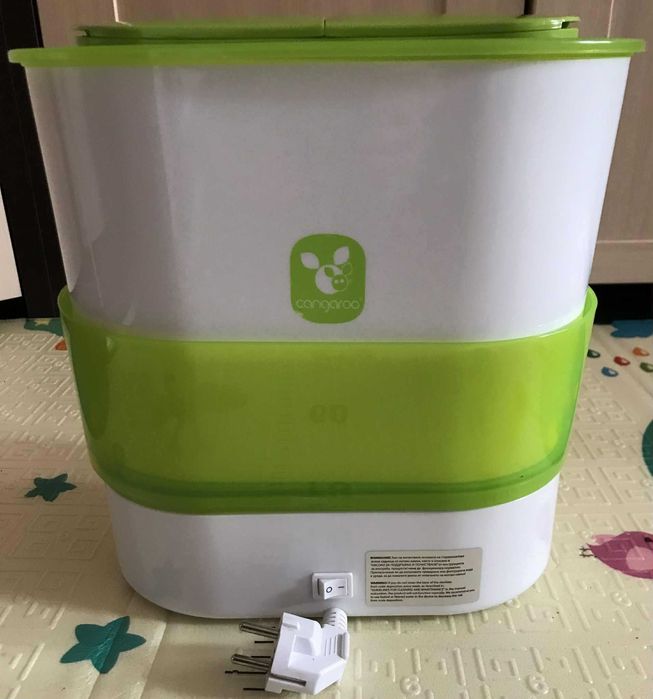 Електрически парен стерилизатор 3в1 Cangaroo + 6 Шишета