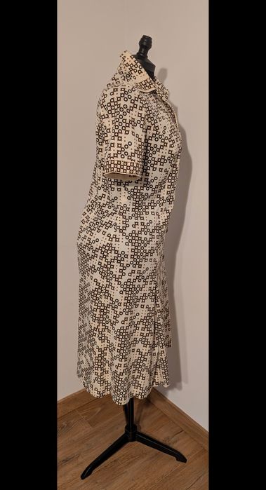 Rochie elegantă cu imprimeu geometric,Mărimea 40-42