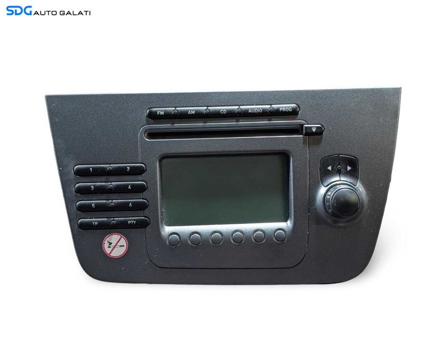 Unitate Radio CD Player Seat Toledo 3 2004 - 2009 Cod 5P1035152 [LR4184]