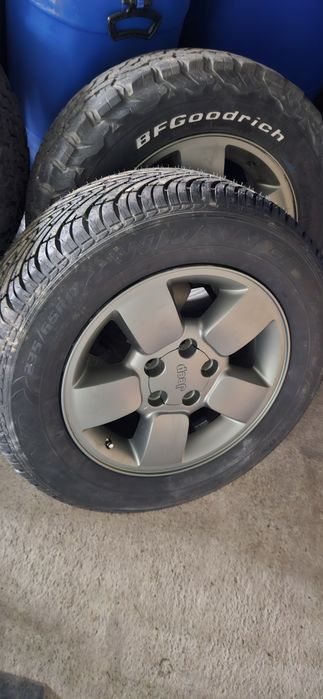 Джанти с гуми 17” jeep wj bf goodrich AT