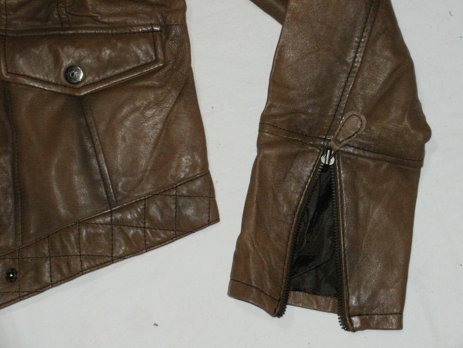 CUBUS ново дамско късо яке естествена кожа М