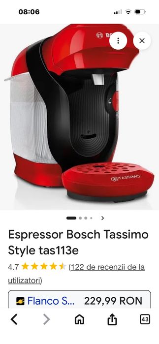 Expresor Boch Tassimo