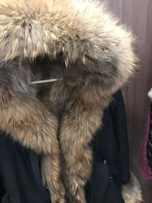 Парка с яка естествен косъм